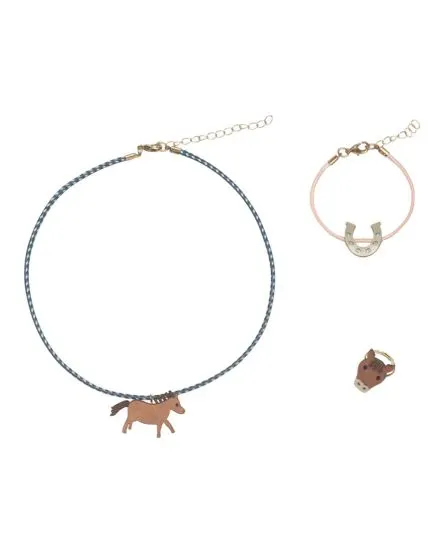 Mimi & Lula - zestaw biżuterii Horse Set Mimi & Lula - zestaw biżuterii Horse Set