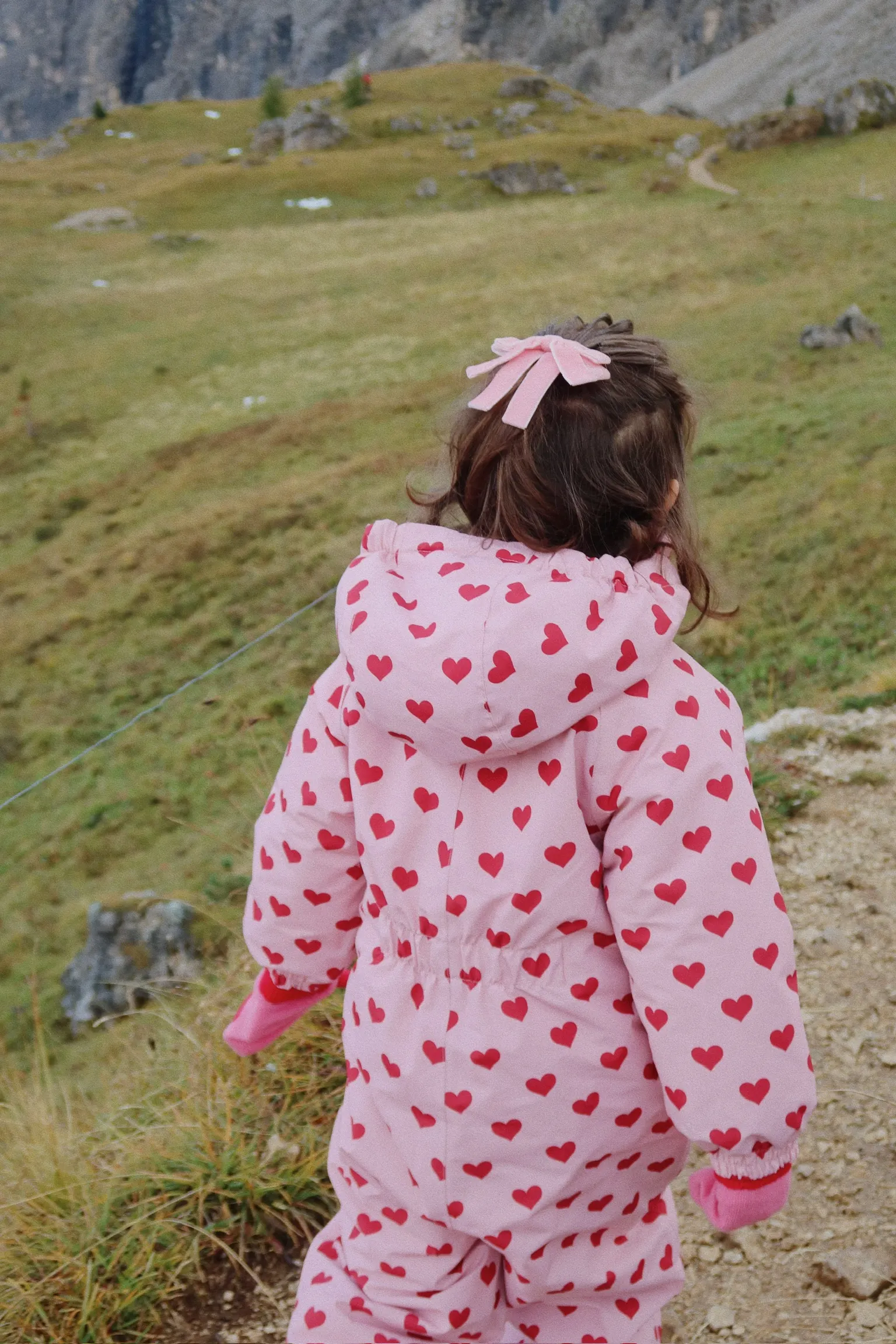 Konges Sløjd - kombinezon zimowy Nohr Snowsuit Amour Pink Konges Sløjd - kombinezon zimowy Nohr Snowsuit Amour Pink