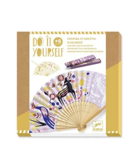 Djeco - zestaw zrób to sam - wachlarz Piękno Lasu Djeco - zestaw zrób to sam - wachlarz Piękno Lasu