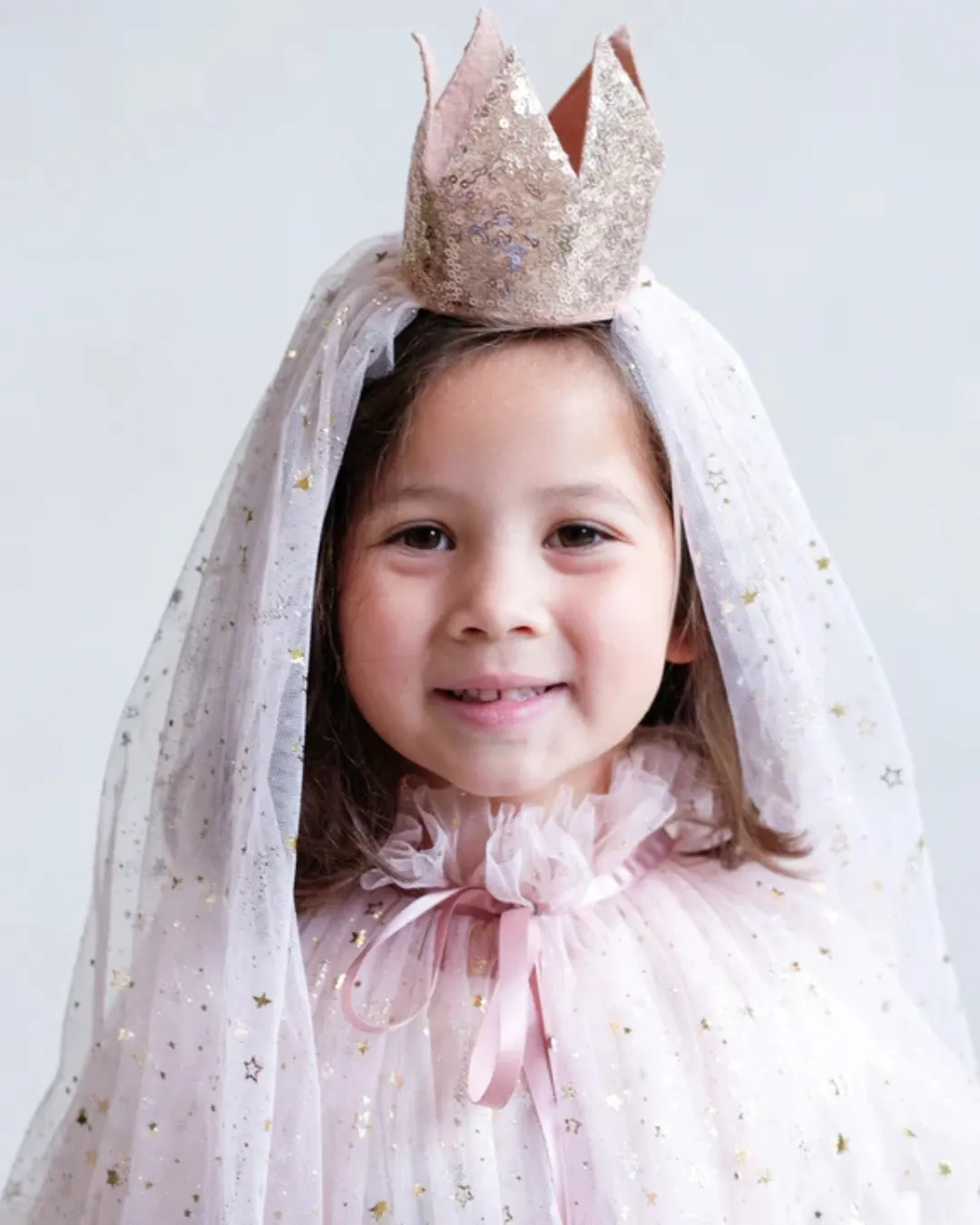 Mimi & Lula - korona z welonem Her Majesty Pink Mimi & Lula - korona z welonem Her Majesty Pink