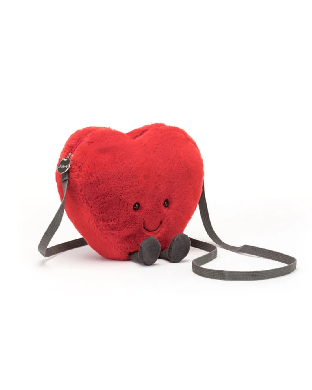 Jellycat - torebka na ramię Uśmiechnięte Serduszko 18 cm 