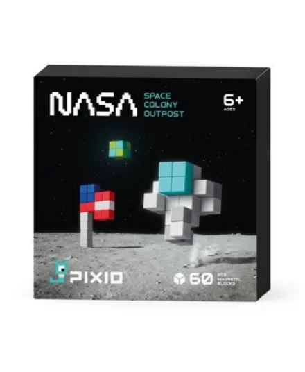 Pixio - klocki magnetyczne NASA space colony outpost Pixio - klocki magnetyczne NASA space colony outpost