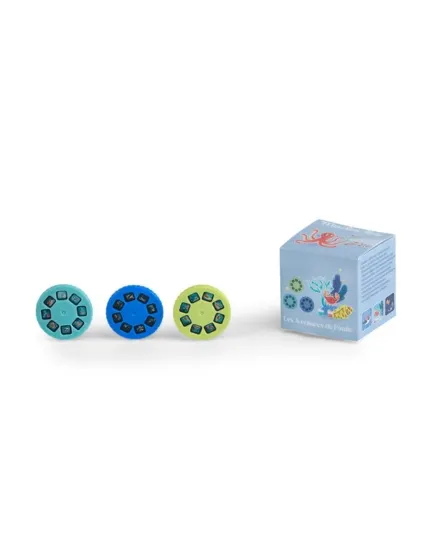 Moulin Roty - zestaw 3 krążków z bajkami Przygody Ośmiornicy Moulin Roty - zestaw 3 krążków z bajkami Przygody Ośmiornicy