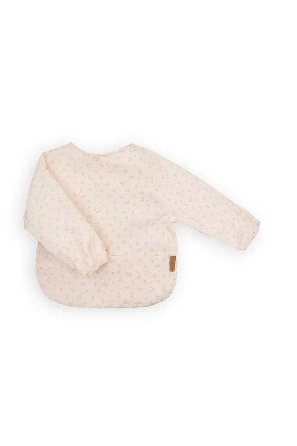 Bamboom - wodoodporny śliniak z rękawami i kieszonką Tulips