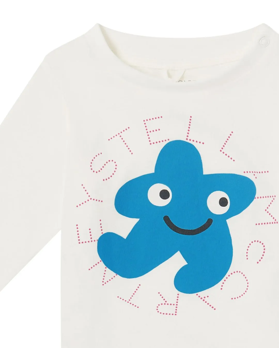 Stella McCartney - koszulka dziewczęca z długim rękawem Star Graphic