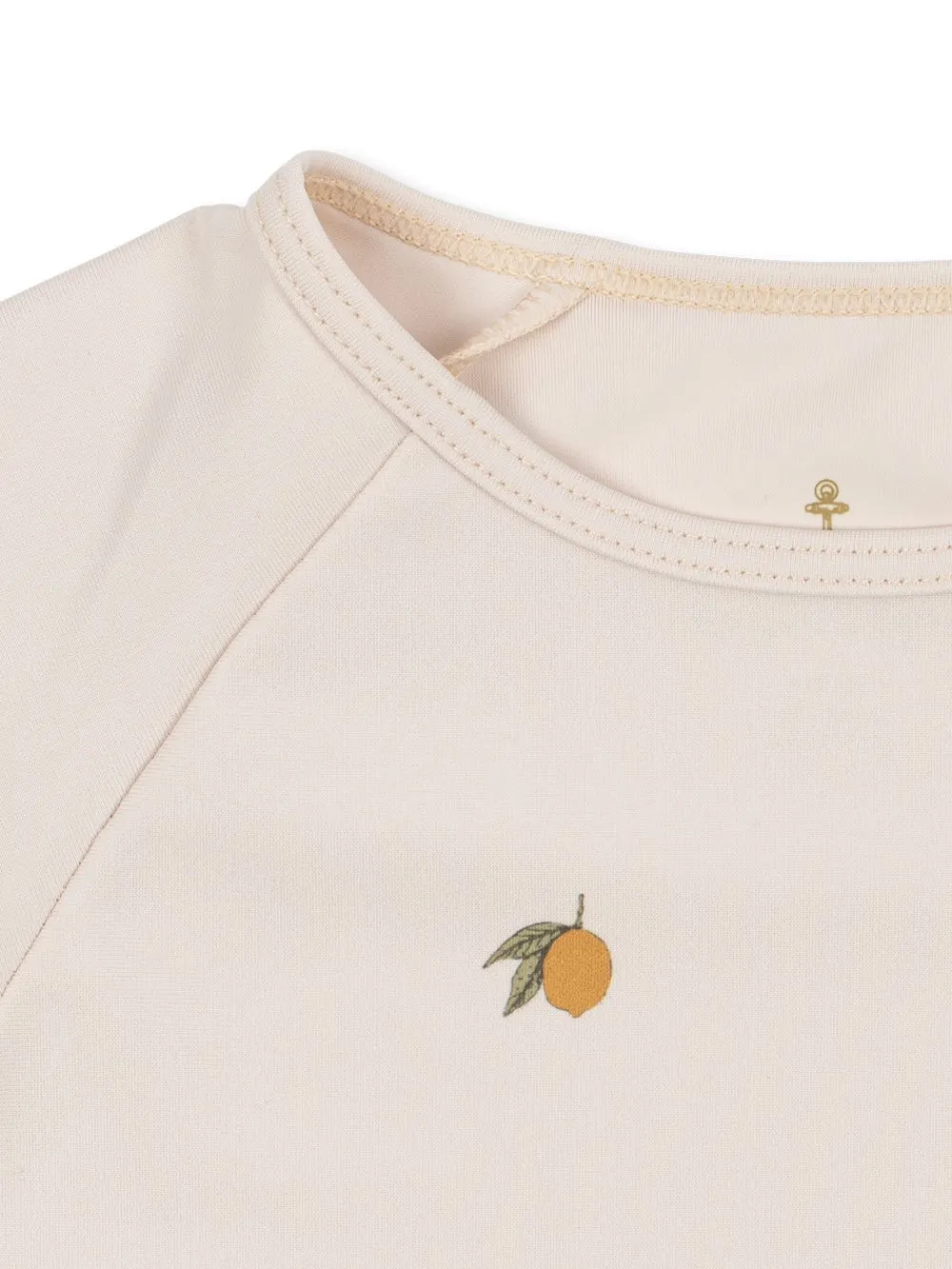 Konges Sløjd - bluzka do pływania z długim rękawem Aster GRS MON GRAND CITRON