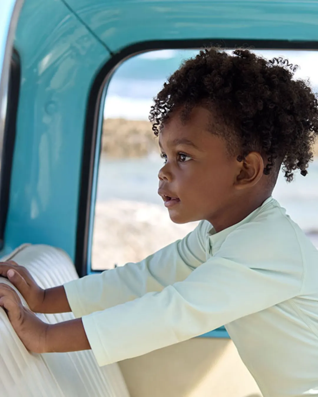 Lassig - kombinezon strój kąpielowy z długim rękawem i ochroną UV 60 sea foam