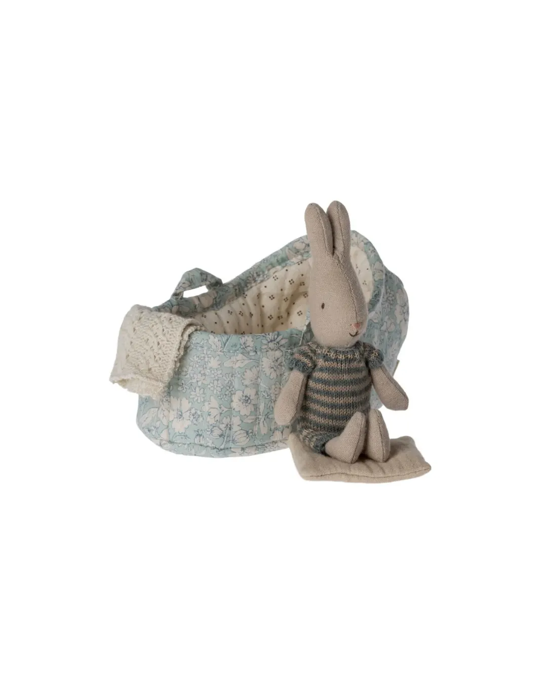 Maileg - króliczek Mikro w nosidełku Maileg - króliczek Mikro w nosidełku