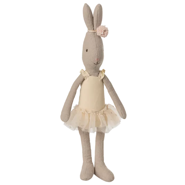 Maileg - królik w kremowym stroju baletowym i spódnicy rozmiar 1 Maileg - królik w kremowym stroju baletowym i spódnicy rozmiar 1