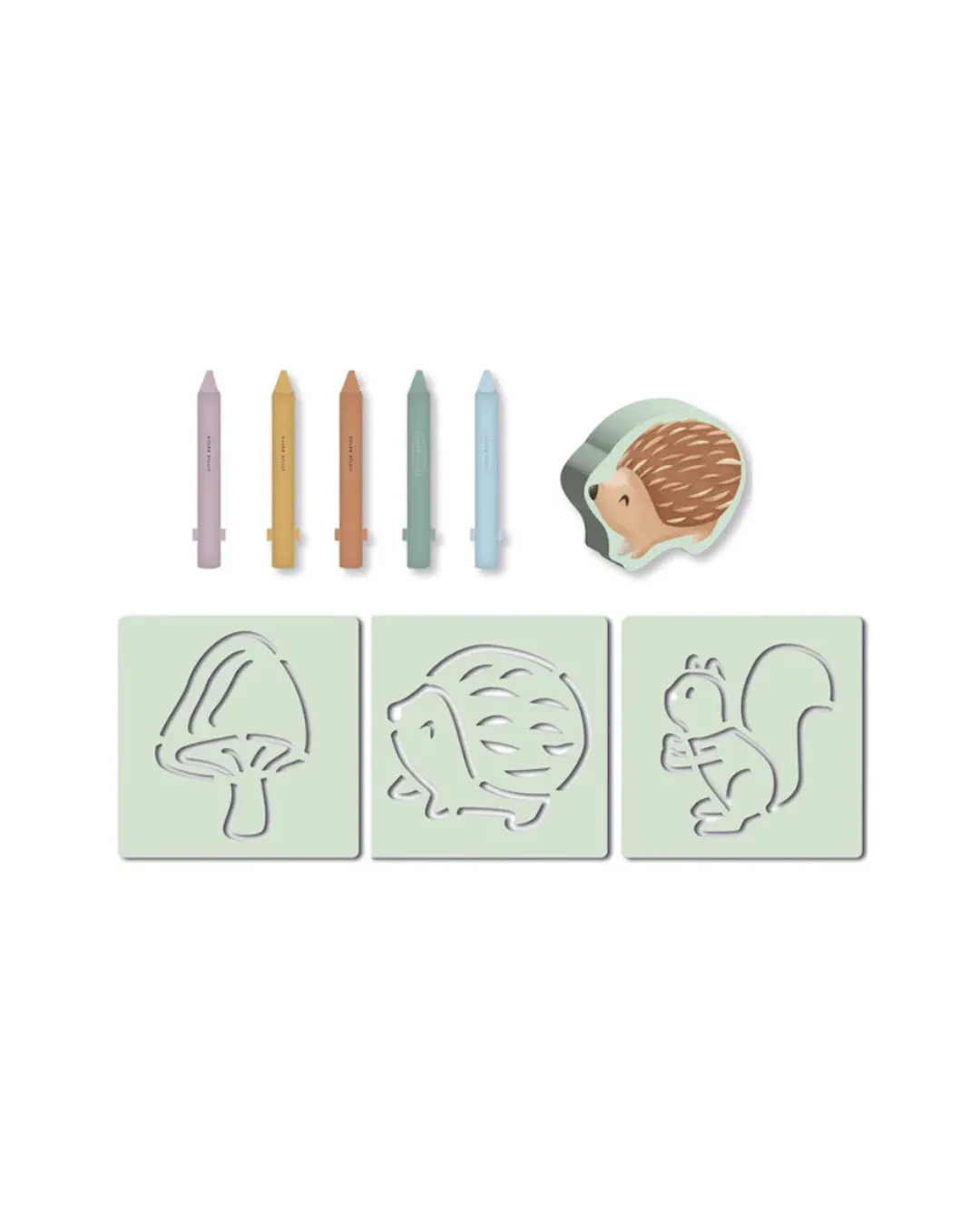 Little Dutch - zmywalne kredki do kąpieli Forest Friends