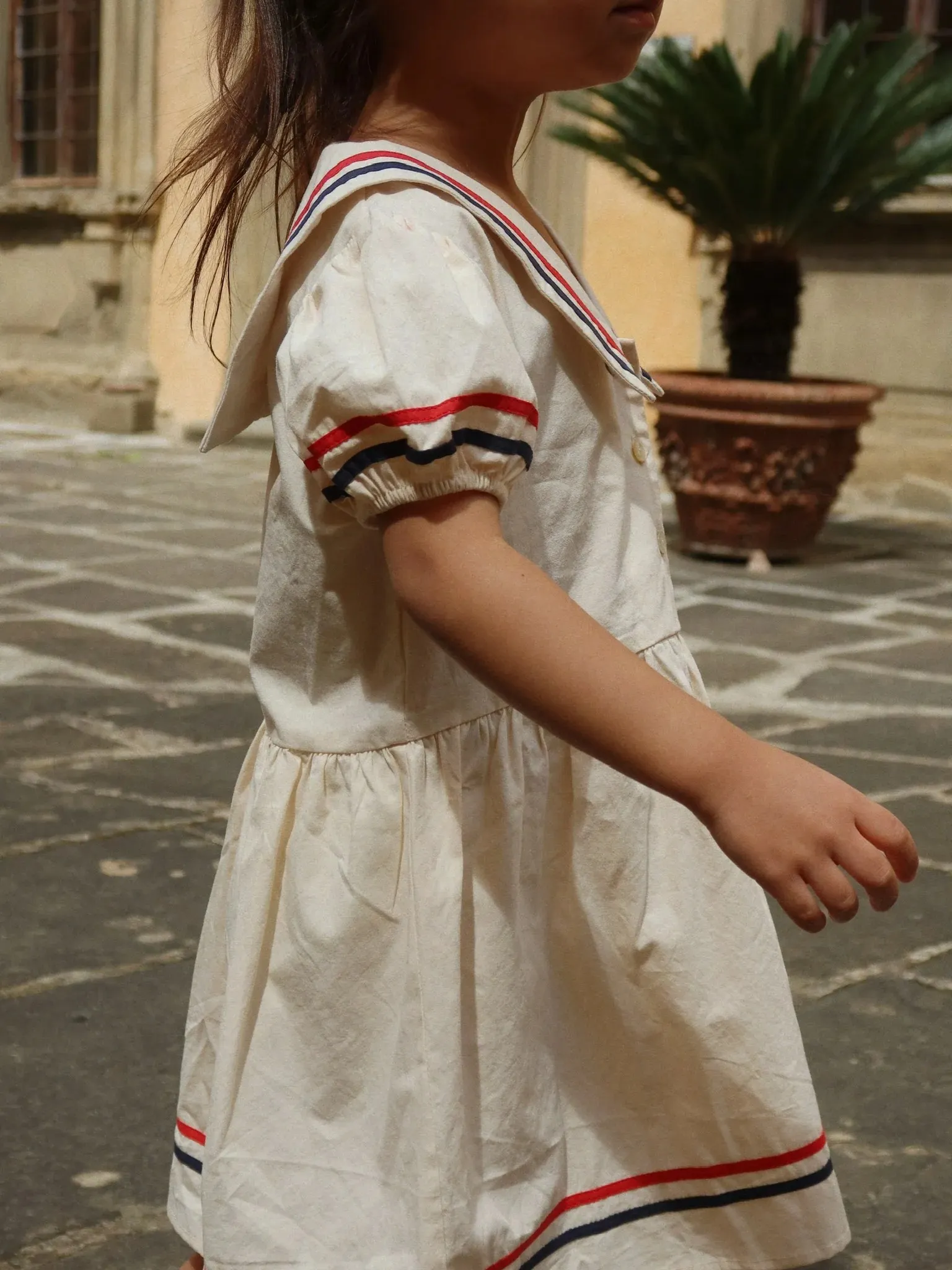 Konges Sløjd - sukienka Allie GOTS Eggnog