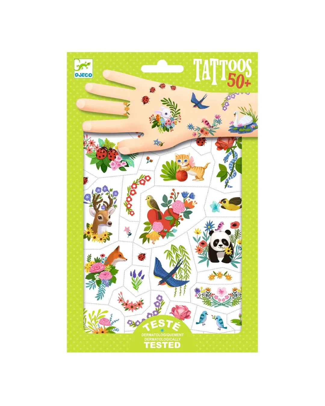 Djeco - tatuaże dla dzieci wesoła wiosna Djeco - tatuaże dla dzieci wesoła wiosna