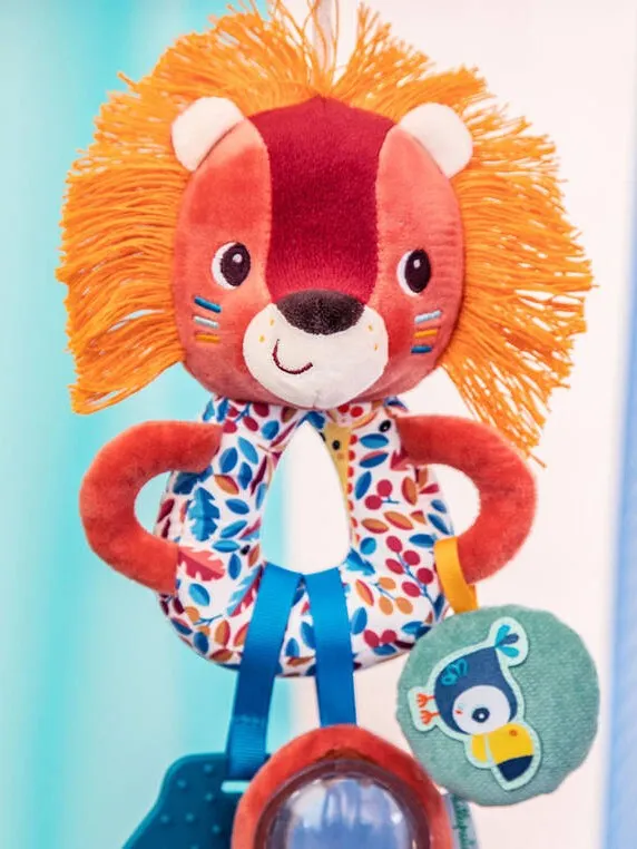 Lilliputiens - grzechotka wielofunkcyjna Lew Jack