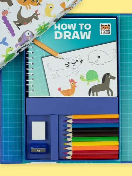 Tiger Tribe - zestaw Jak Rysować Zwierzęta 2.0