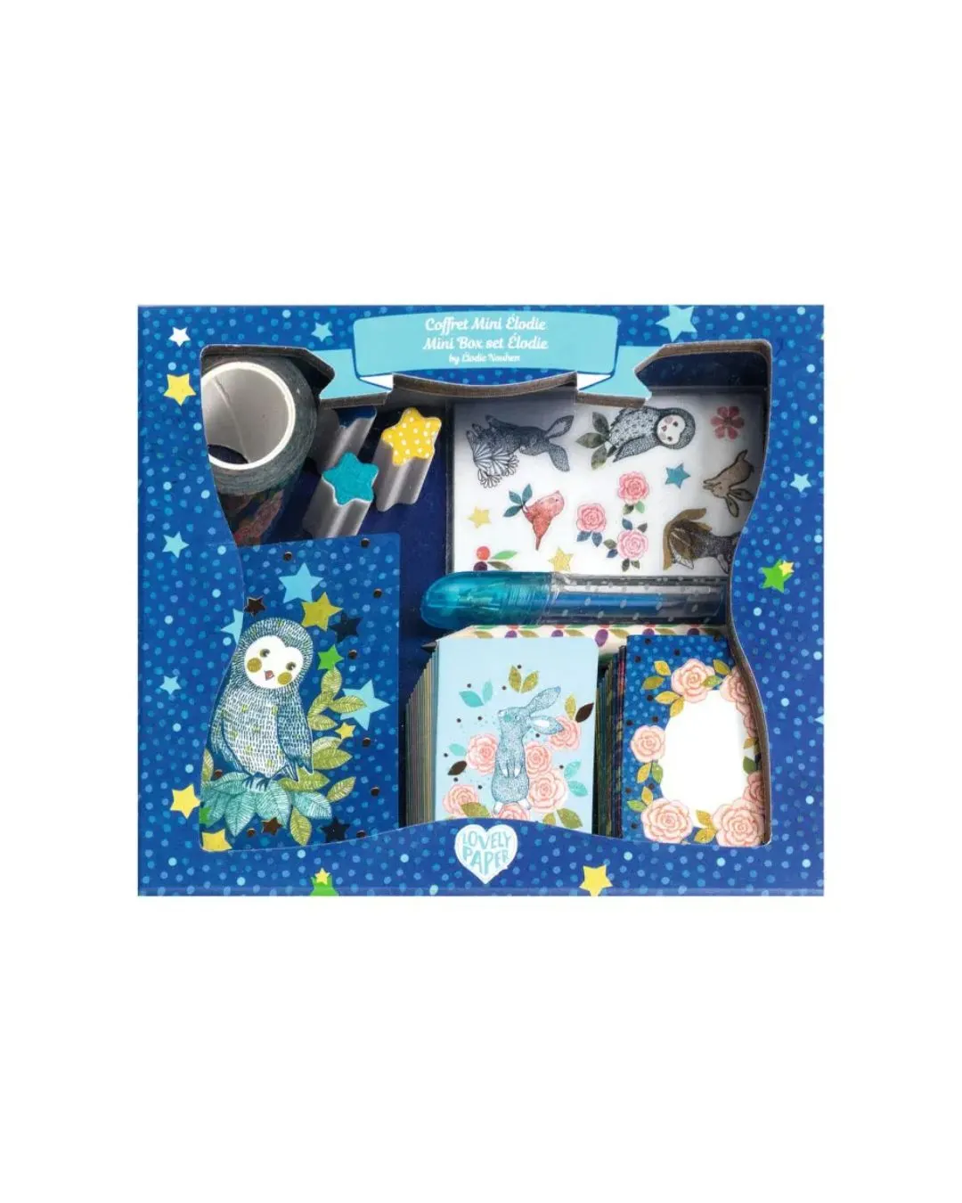 Djeco - mini zestaw do pisania listów Elodie Djeco - mini zestaw do pisania listów Elodie