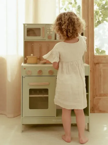 Little Dutch - kuchnia drewniana FSC Miętowa