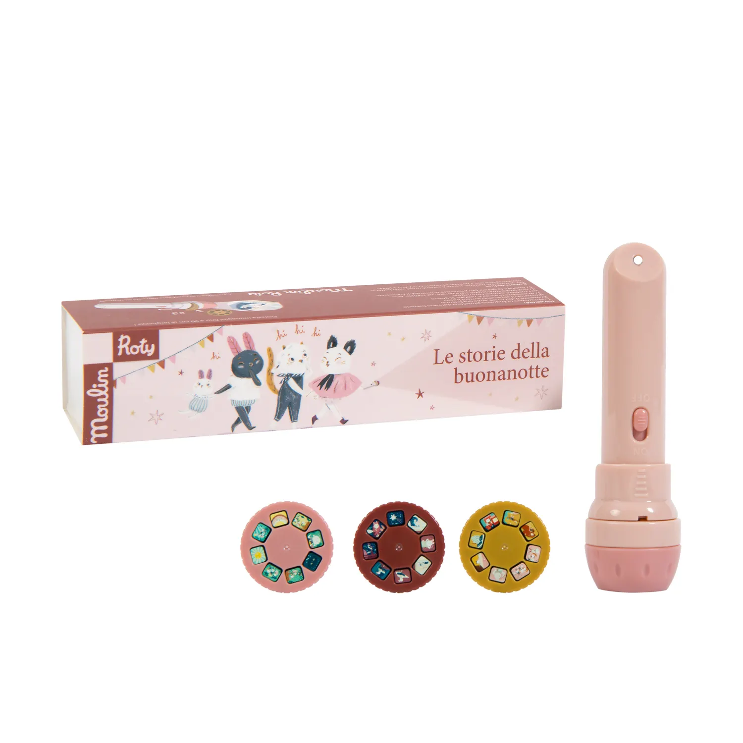 Moulin Roty - lampka projektor Apres La Pluie 