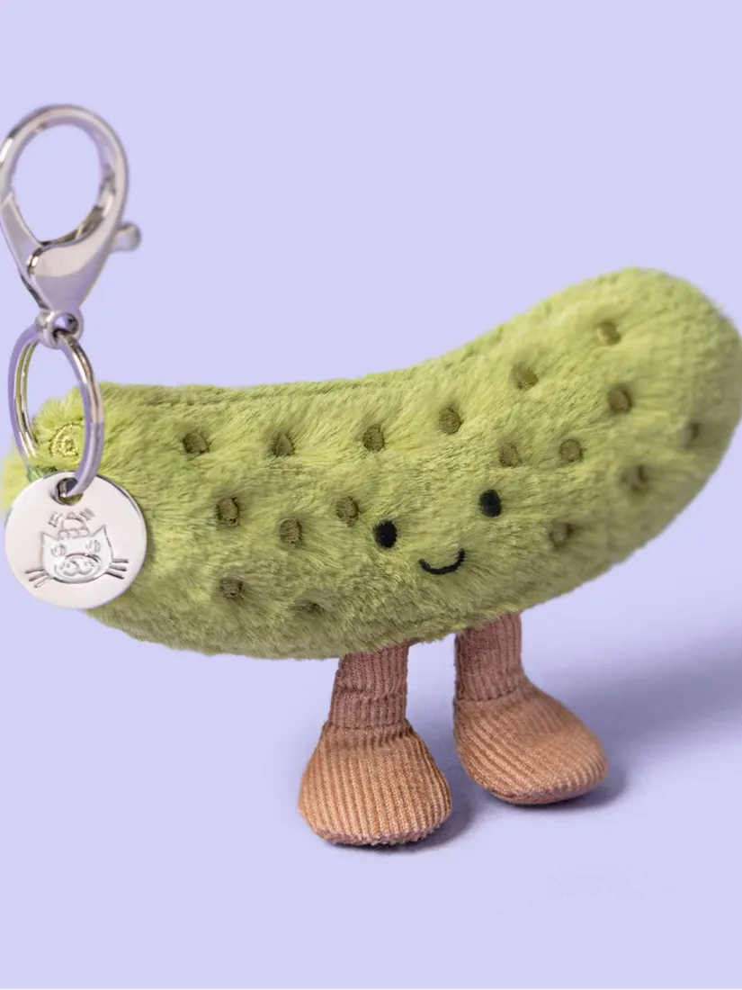 Jellycat - breloczek Zabawny Ogórek Korniszon 17 cm Jellycat - breloczek Zabawny Ogórek Korniszon 17 cm