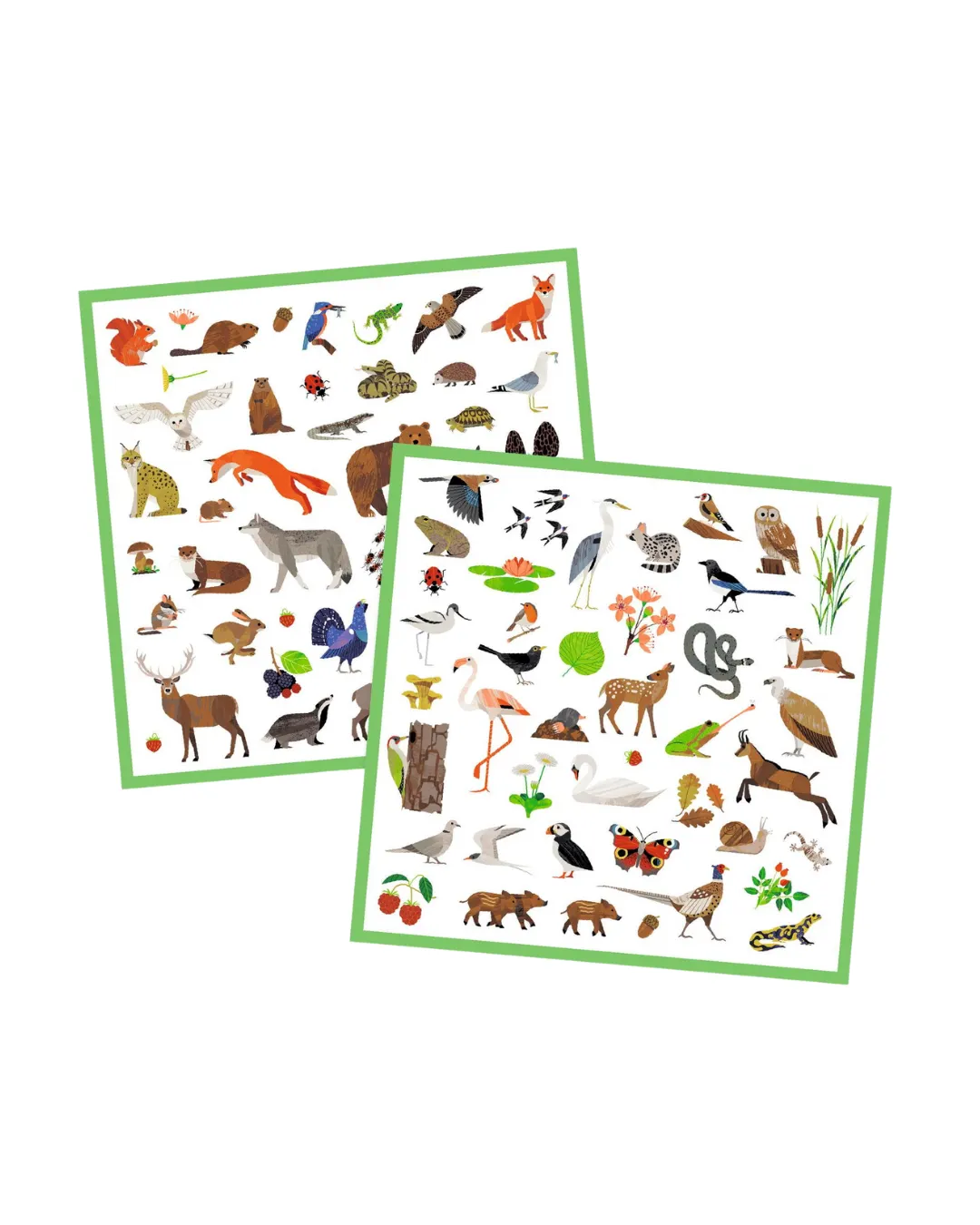 Djeco - naklejki dla dzieci Fauna