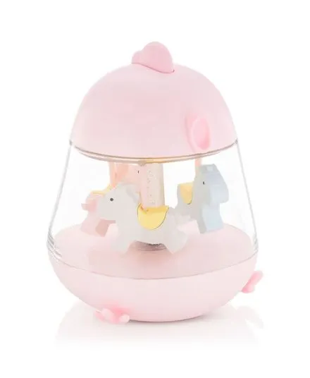 Rabbit & Friends - kurczaczek lampka z pozytywką Różowy Rabbit & Friends - kurczaczek lampka z pozytywką Różowy