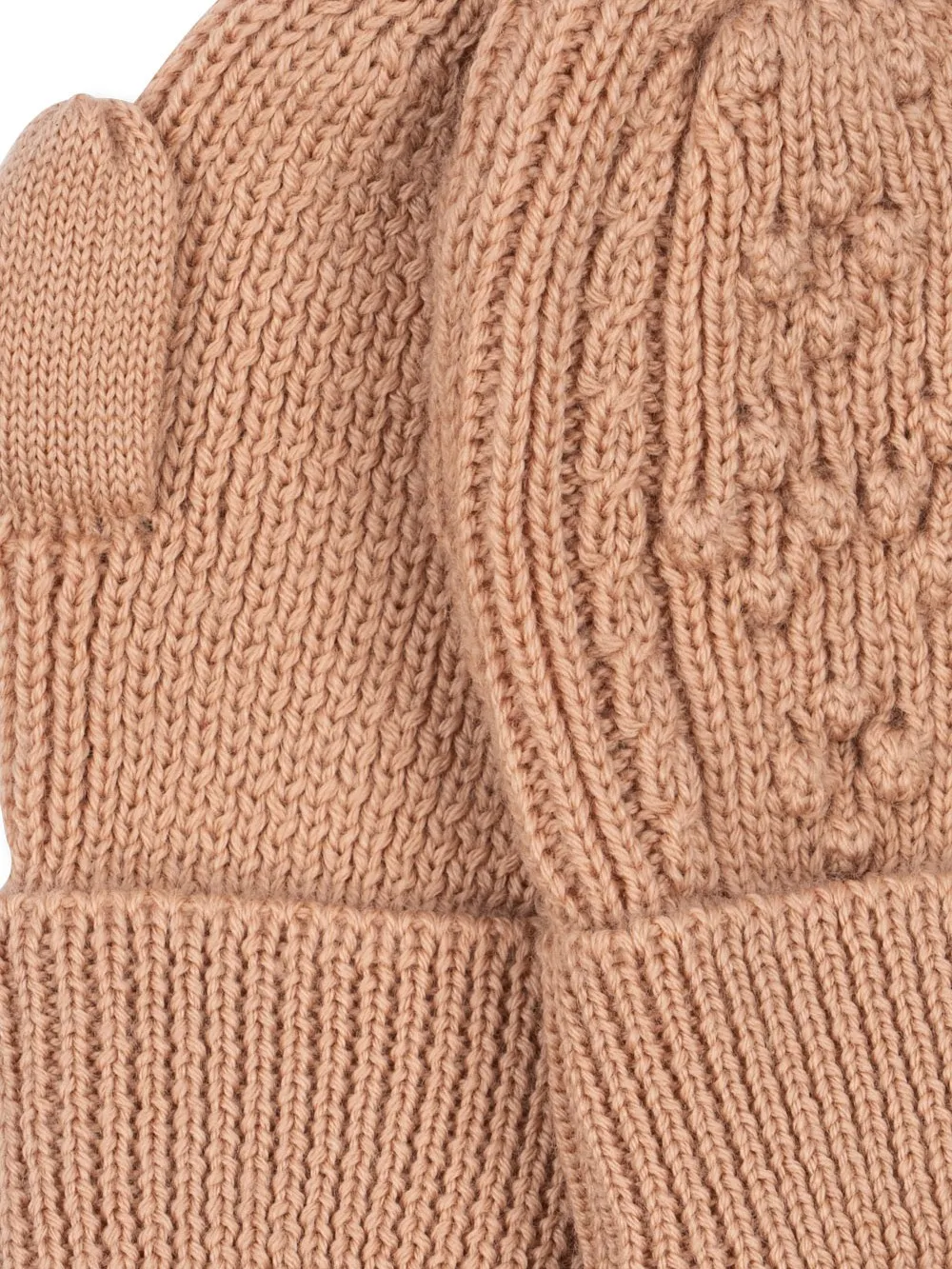 Konges Sløjd - wełniane rękawiczki z jednym palcem Cabby Mittens Maple Sugar