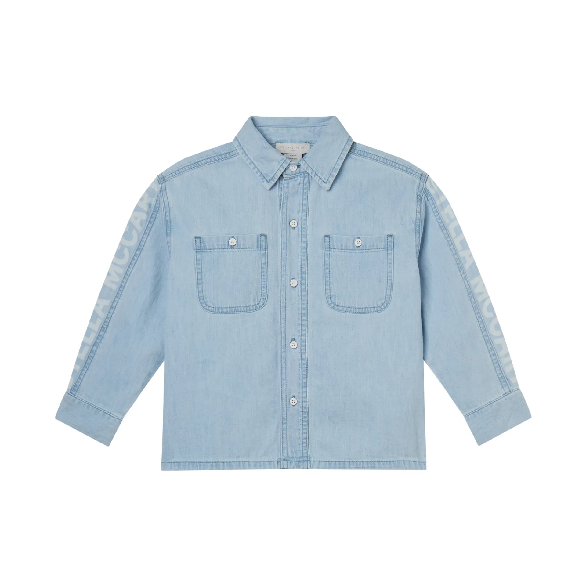 Stella McCartney - stylizacja letnia dla chłopca Denim