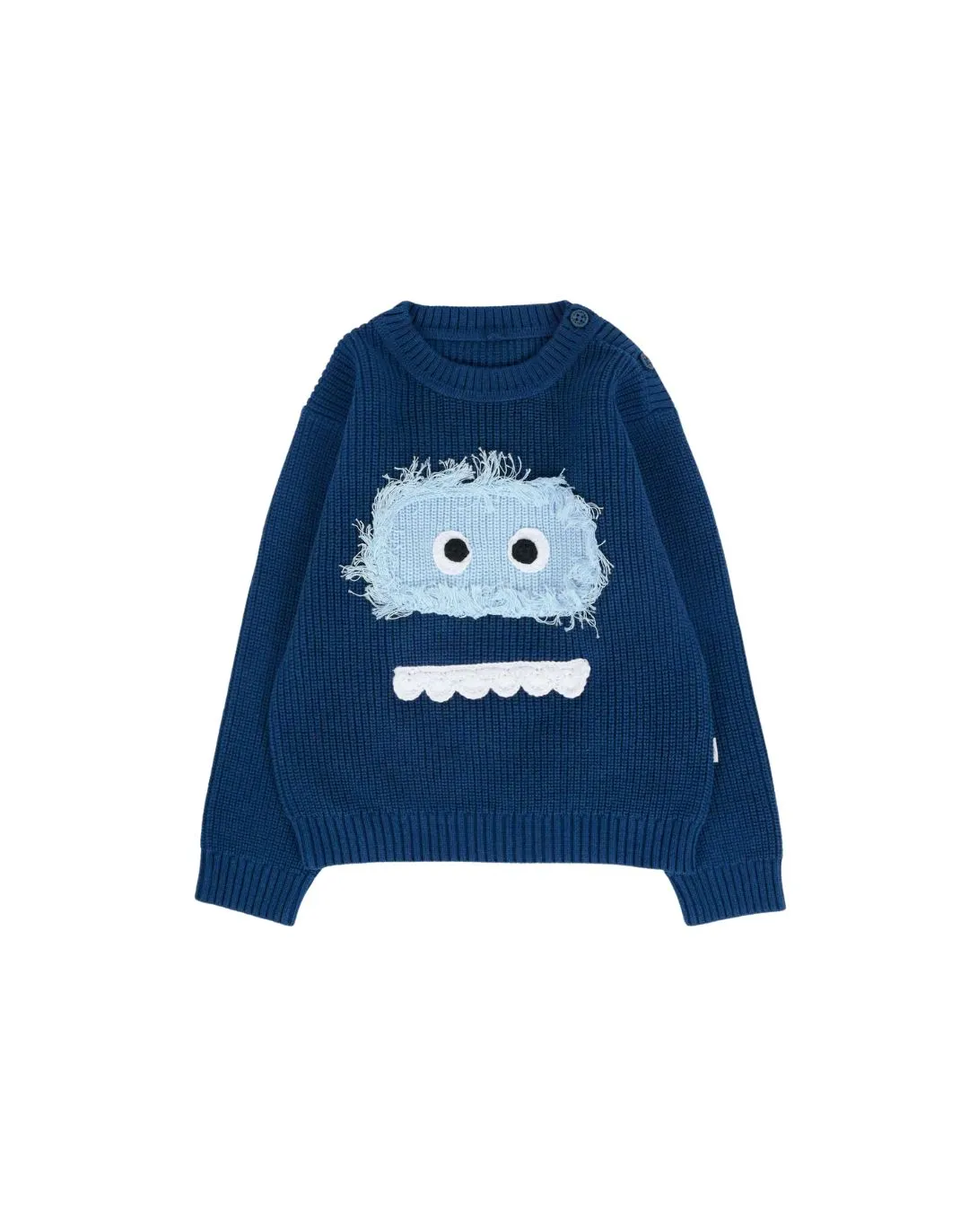 Stella McCartney - sweter niemowlęcy z naszywką Yeti Stella McCartney - sweter niemowlęcy z naszywką Yeti