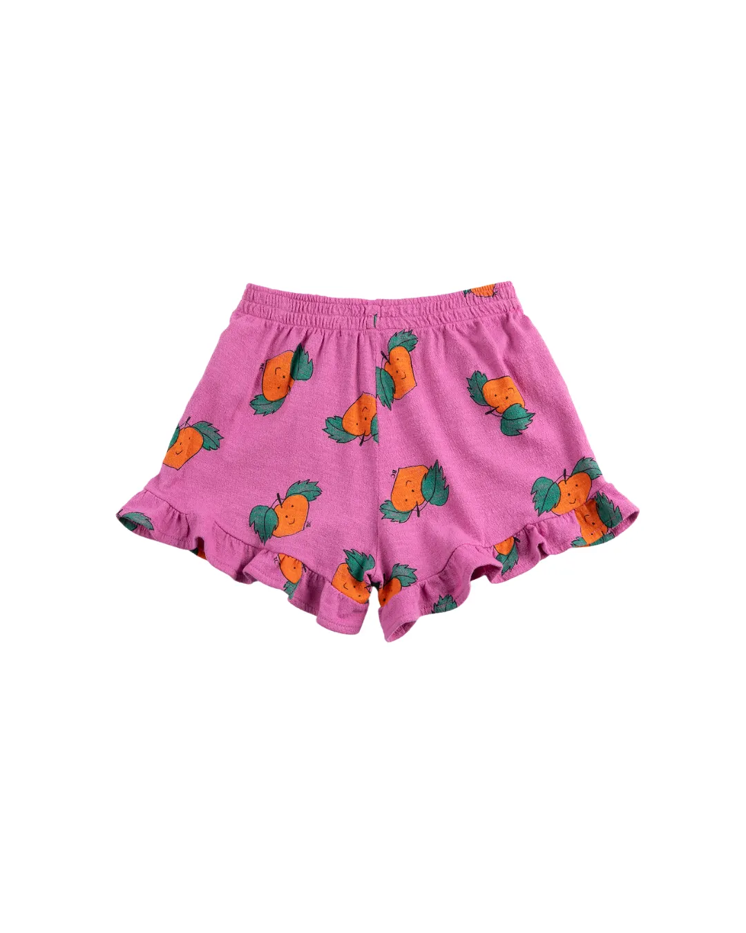 BOBO CHOSES - krótkie spodenki Tangerine All Over Ruffled
