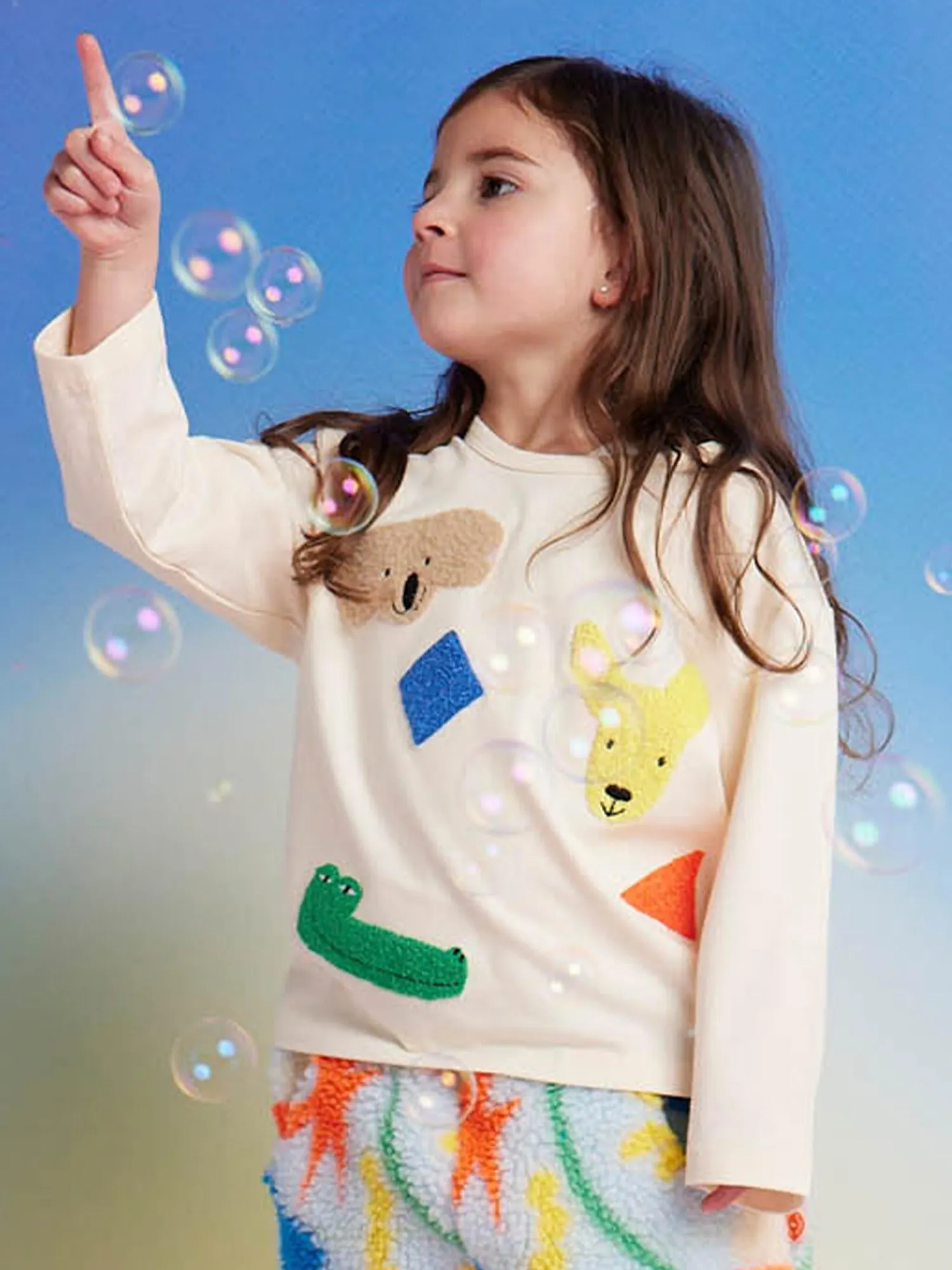 Halcyon Nights - t-shirt z długim rękawem z aplikacją Little Billabong