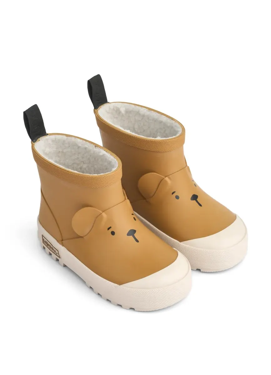 Liewood - ocieplane kalosze Jesse Bear Golden Caramel Liewood - ocieplane kalosze Jesse Bear Golden Caramel