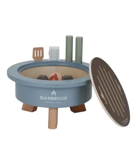 Little Dutch - drewniany zestaw do grillowania dla dzieci