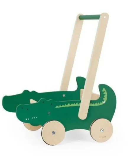 Trixie - drewniany wózek Krokodyl Trixie - drewniany wózek Krokodyl