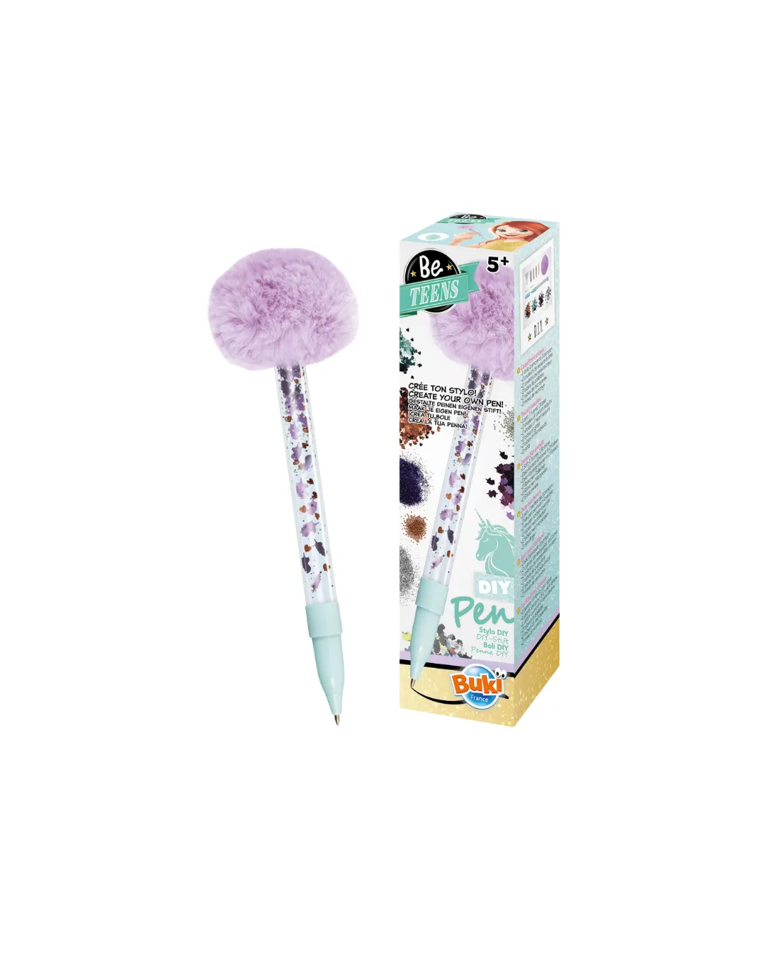 Buki - zrób to sam - Długopis Flaming