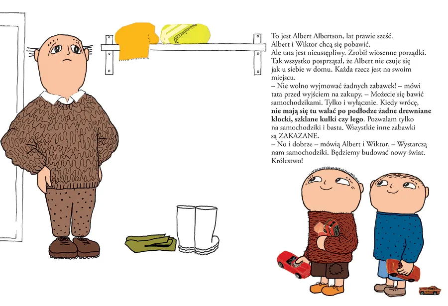 Wydawnictwo Zakamarki - Albert i niewidzialne