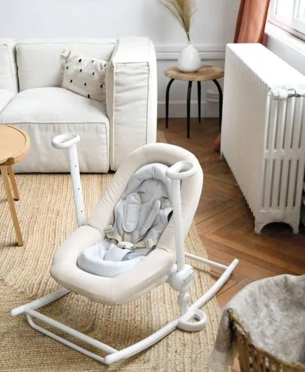 Beaba - leżaczek niemowlęcy Bouncer Up&Down PLUS