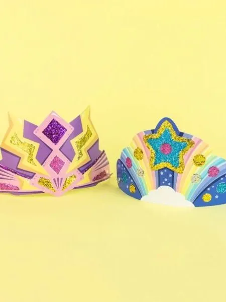 Tiger Tribe - zestaw kreatywny - Brokatowe Korony Tiger Tribe - zestaw kreatywny - Brokatowe Korony