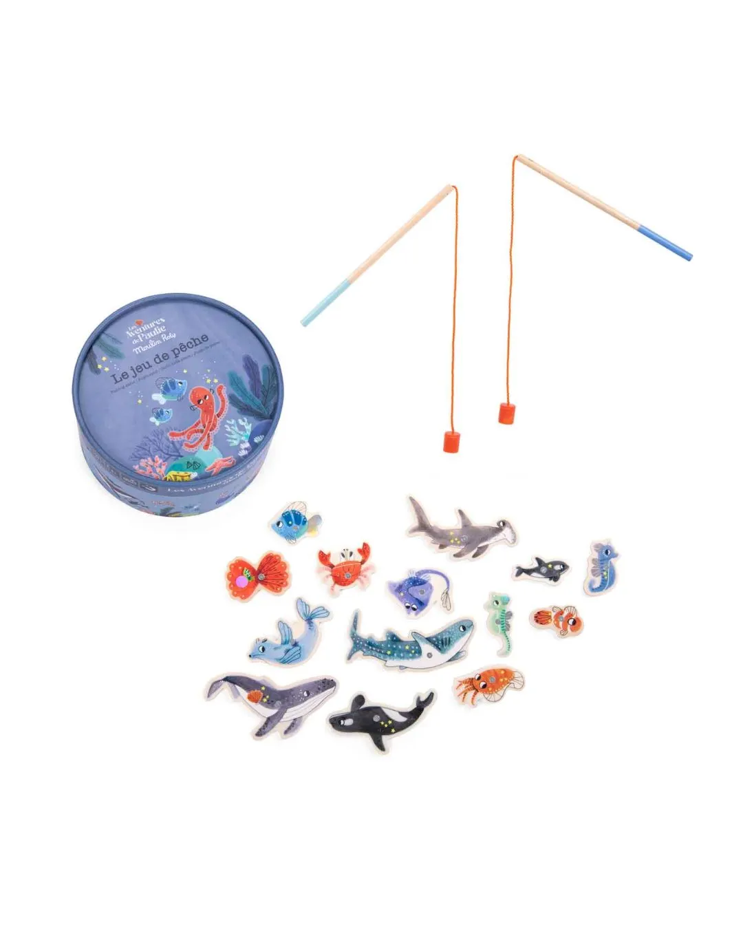 Moulin Roty - gra łowienie rybek Les Aventures Moulin Roty - gra łowienie rybek Les Aventures