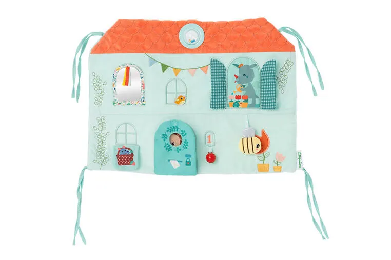 Lilliputiens - miękka tablica aktywizująca do zabawy Domek Sarenki Stelli i Smoka Joe Lilliputiens - miękka tablica aktywizująca do zabawy Domek Sarenki Stelli i Smoka Joe