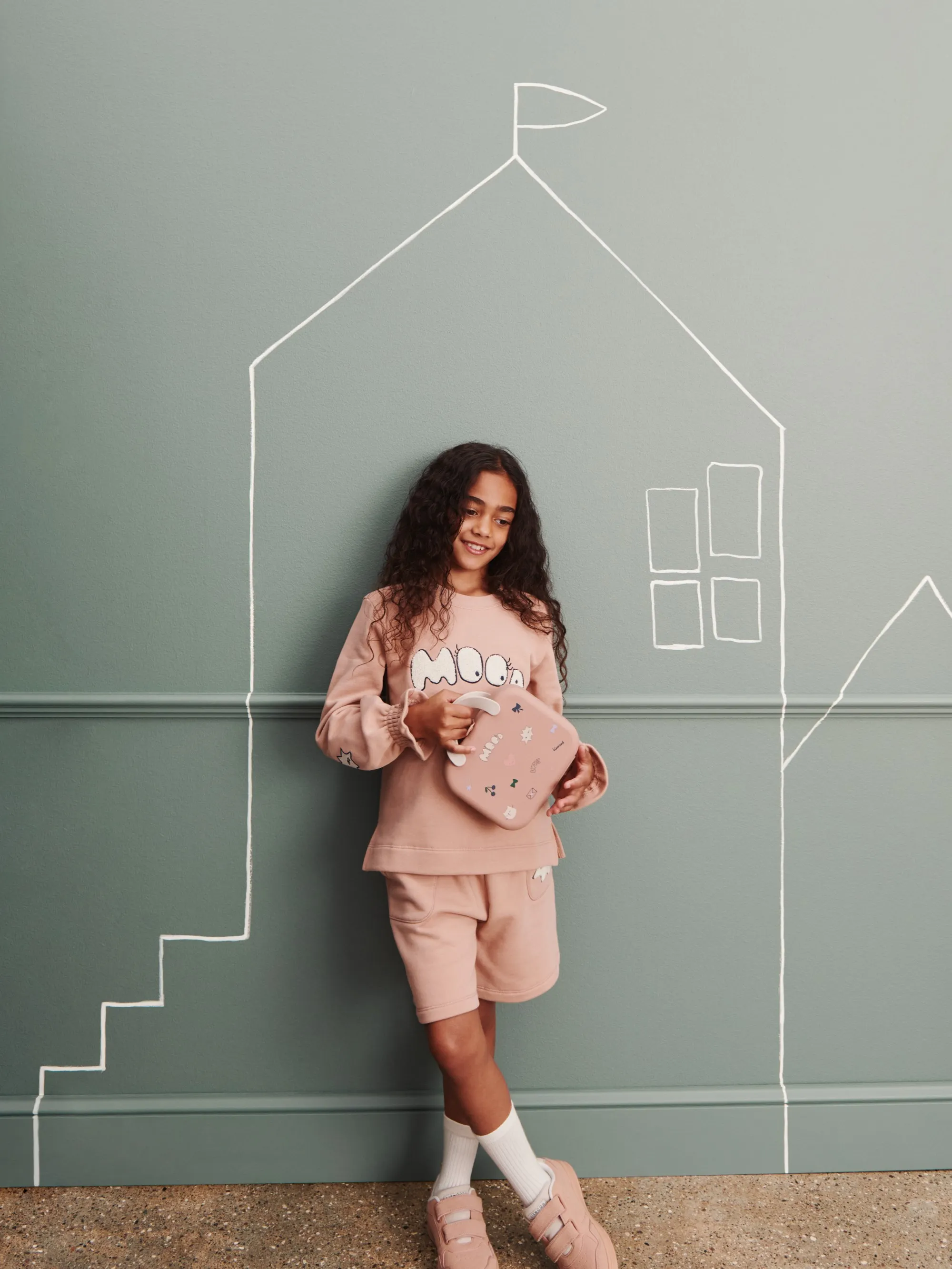 Liewood - bluza dziecięca Ivey Sweatshirt Mood / Pale tuscany