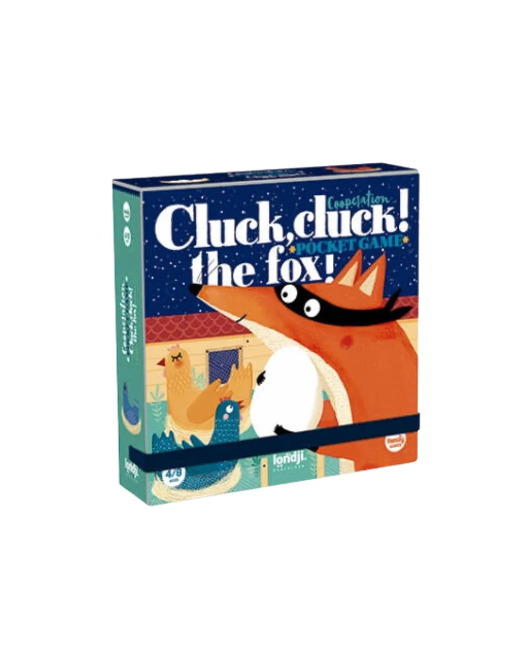 Londji - gra kieszonkowa Cluck, Cluck! Fox! Puk Puk, tu lisek!