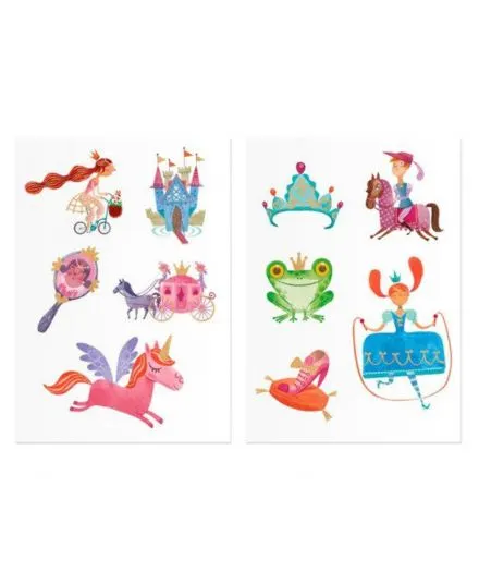 Londji - tatuaże zmywalne dla dzieci Princessa Księżniczki