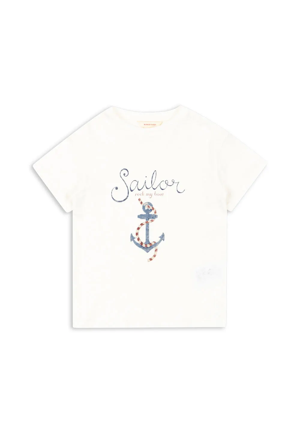 Konges Sløjd - koszulka dziecięca Era Tee OCS Off White/Sailor
