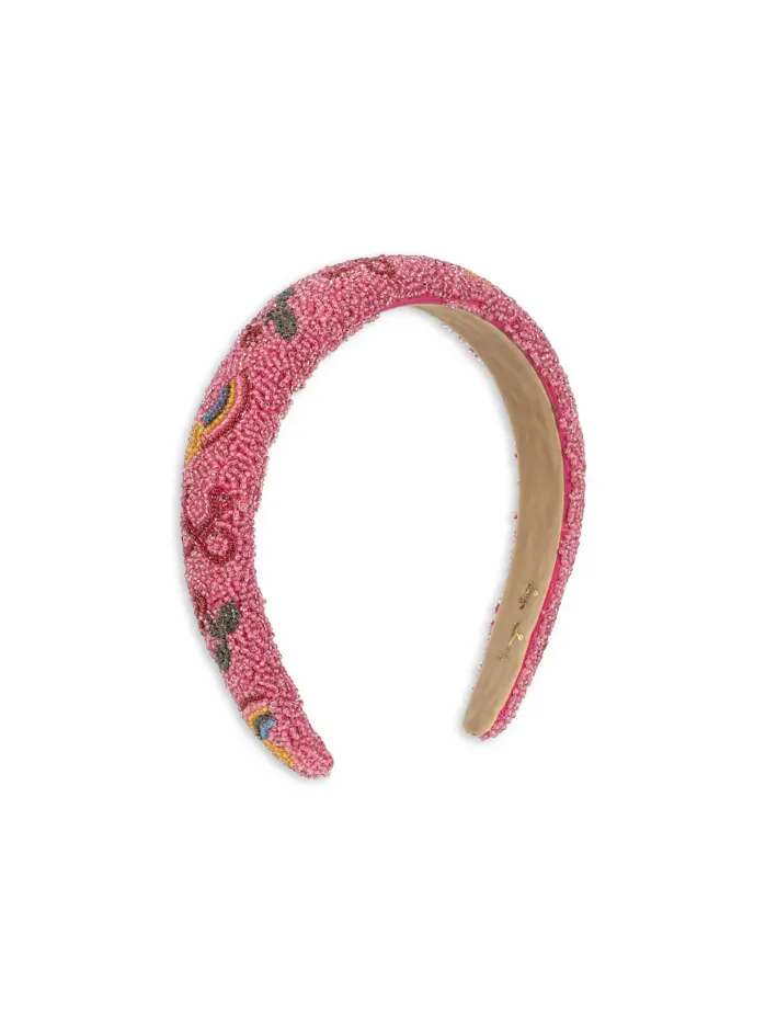 Konges Sløjd - opaska z koralikami do włosów Bubblegum Konges Sløjd - opaska z koralikami do włosów Bubblegum