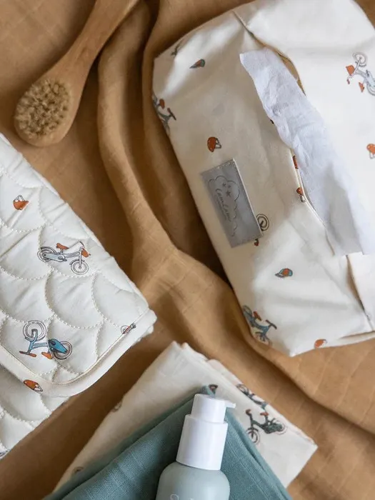 Cam Cam Copenhagen - etui na chusteczki nawilżane Bicycles