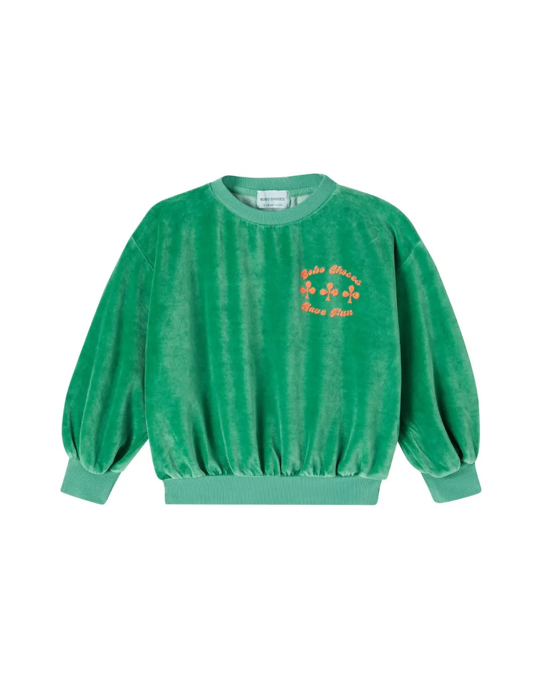 BOBO CHOSES - bluza Have Fun Velvet Sweatshirt BOBO CHOSES - bluza Have Fun Velvet Sweatshirt