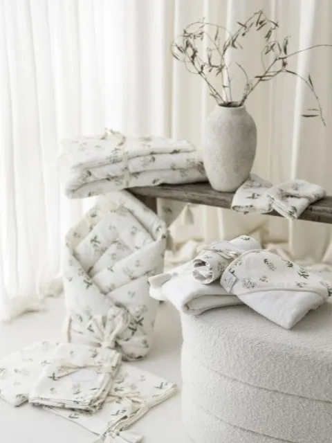 My Memi - bambusowy rożek kołderka 2w1 Bells My Memi - bambusowy rożek kołderka 2w1 Bells