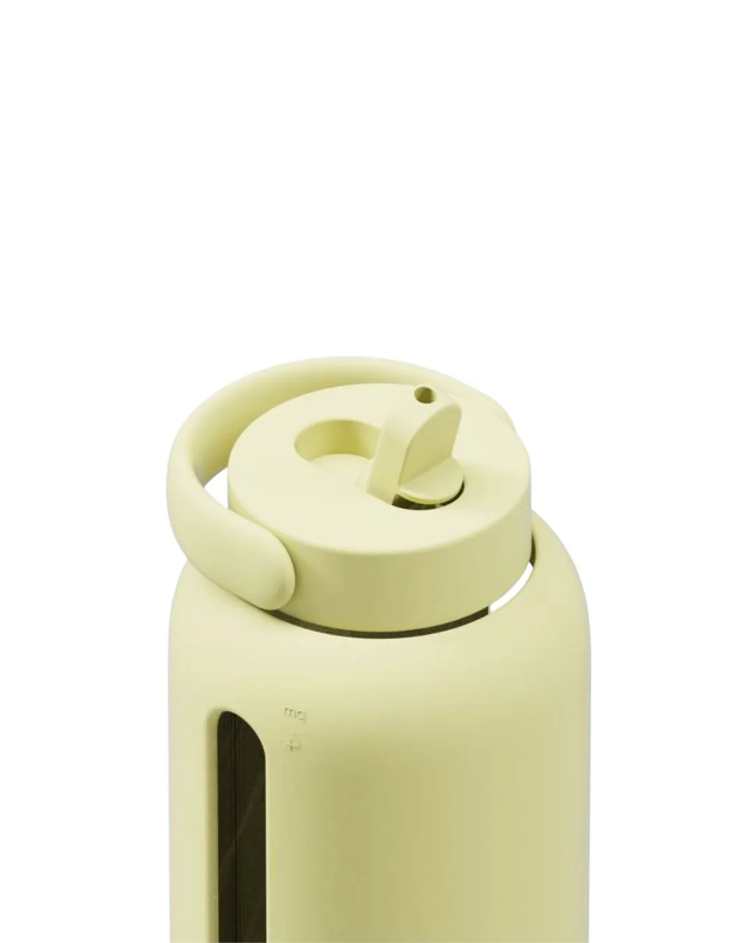 Bink - szczelna szklana butelka Bink Day 800 ml + Flip Cap Butter Bink - szczelna szklana butelka Bink Day 800 ml + Flip Cap Butter