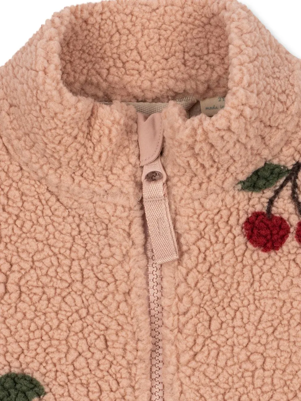 Konges Sløjd - kurtka z polaru Jody Teddy Ma Grande Cerise Blush Konges Sløjd - kurtka z polaru Jody Teddy Ma Grande Cerise Blush