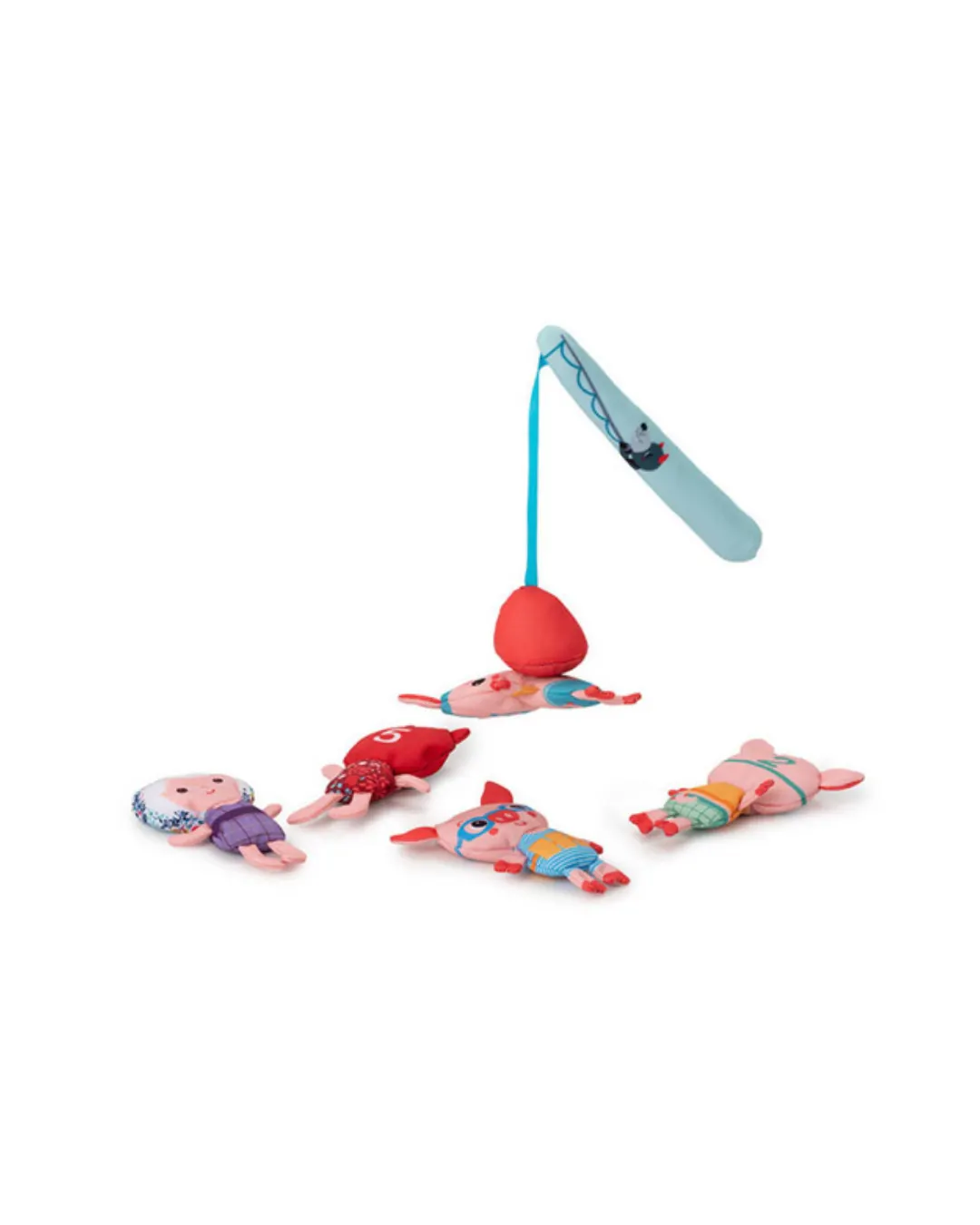 Lilliputiens - zestaw do wędkowania w kąpieli Wilk Louis 12m+