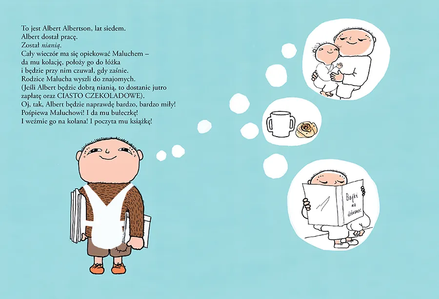 Wydawnictwo Zakamarki - Opowiedz coś strasznego, Albercie